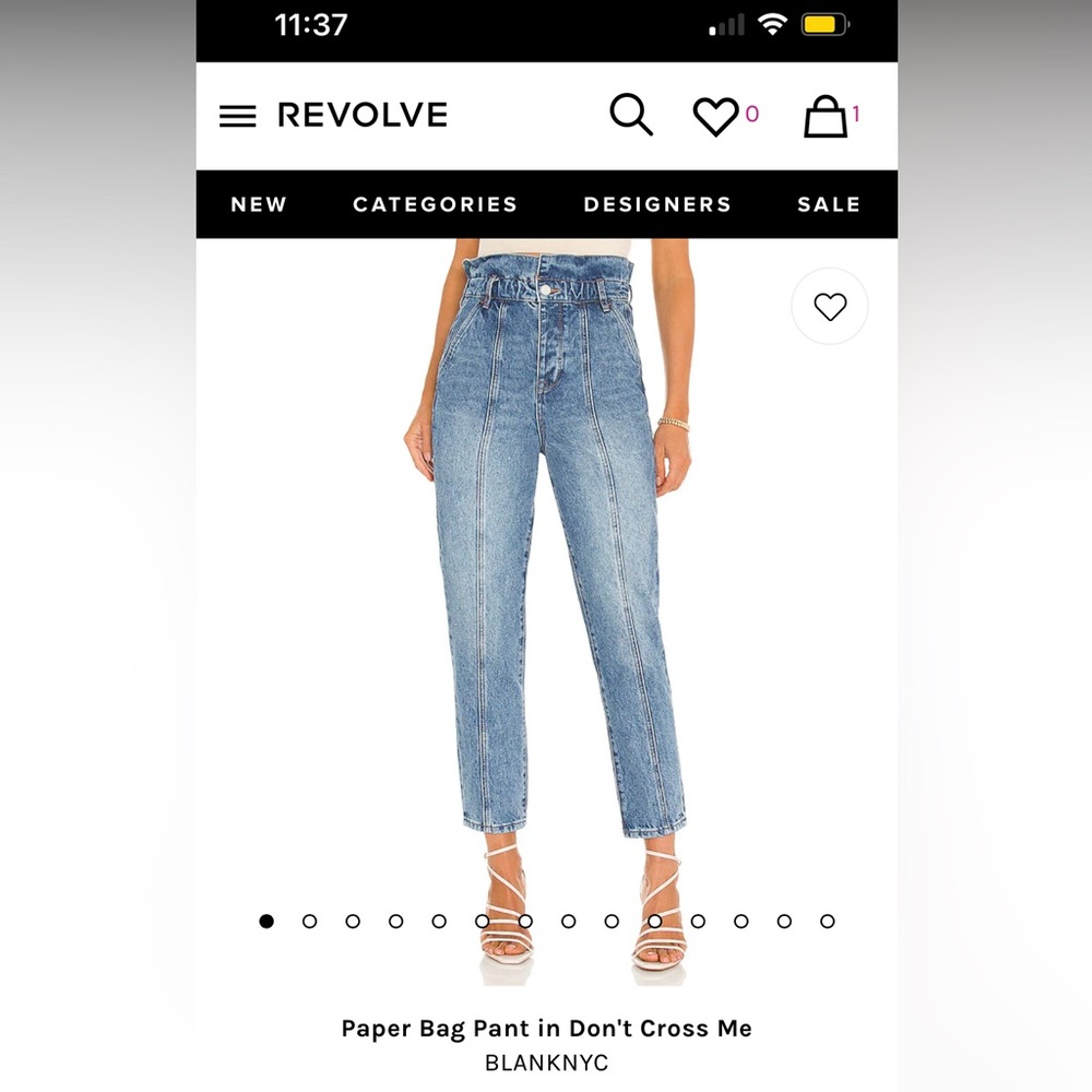 BlankNYC Paper Bag Jeans